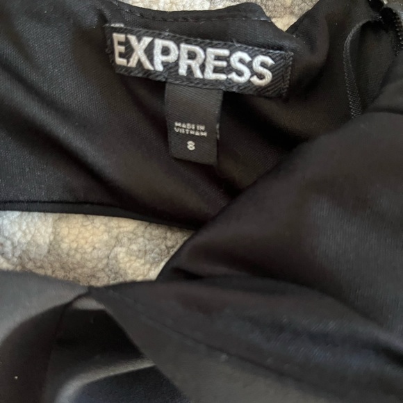 Express Strappy Black Body/Con Dress -Small - Picture 2 of 7